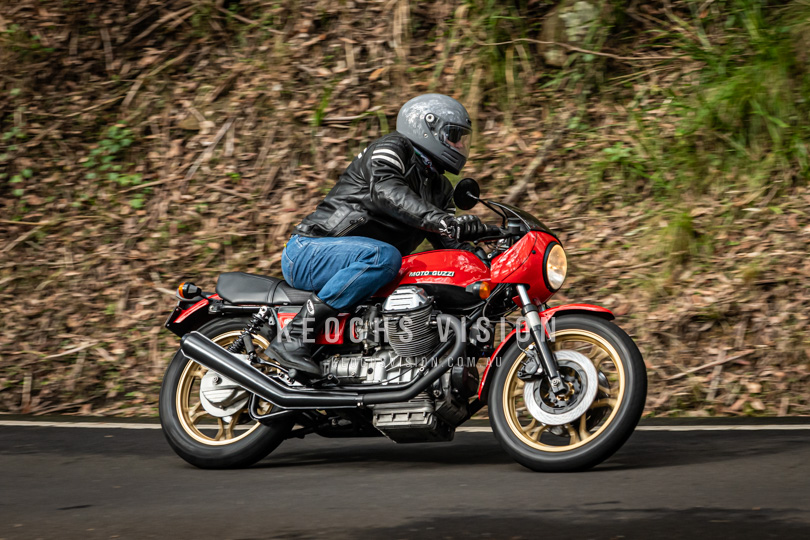 Got to love the Moto Guzzi in the Royal National Park