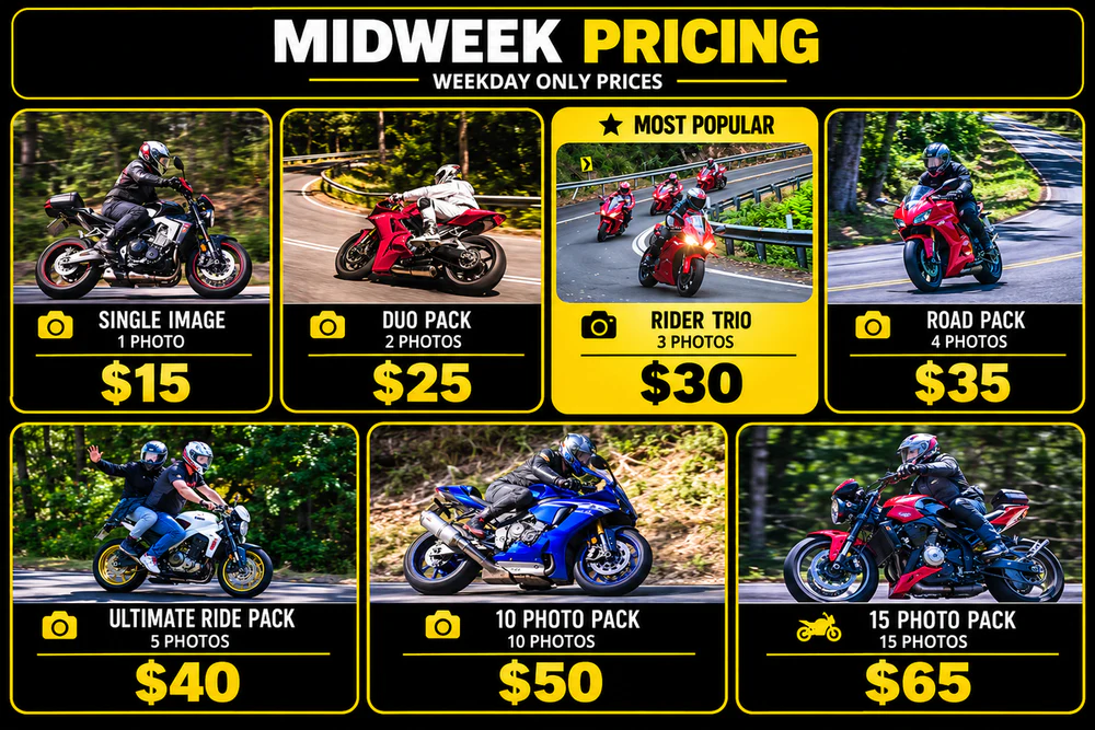 Keoghs Vision Photography Midweek Pricing