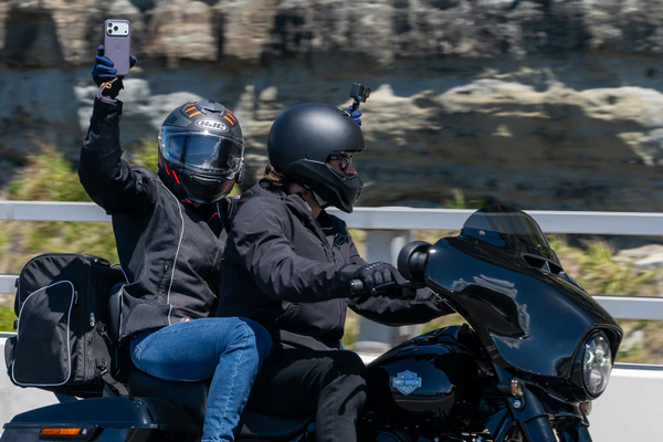 Riding Seacliff Bridge