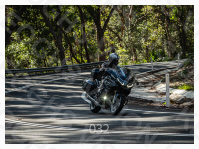 Motorbike and car photography at Royal National Park NSW