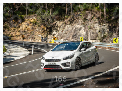 Motorbike and car photography at Royal National Park NSW